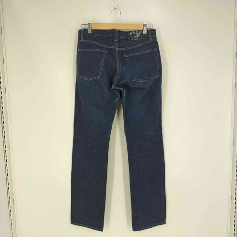 オクラ OKURA TALON タロンジッパー ストレートデニムパンツ メンズ